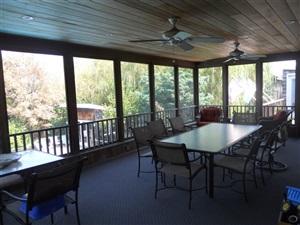 Enclosed porch